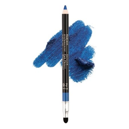 Radiant Professional Softline Waterproof Eye Liner Pencil with Smudging Tool Long Lasting Under Eyeliner for Women Blue