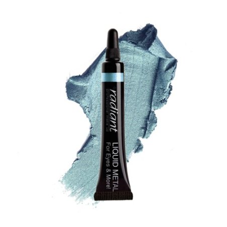 Radiant Professional Liquid Metal Eyeshadow for Eyes & Lips Waterproof Liquid Shadow 0.23 ounces 15
