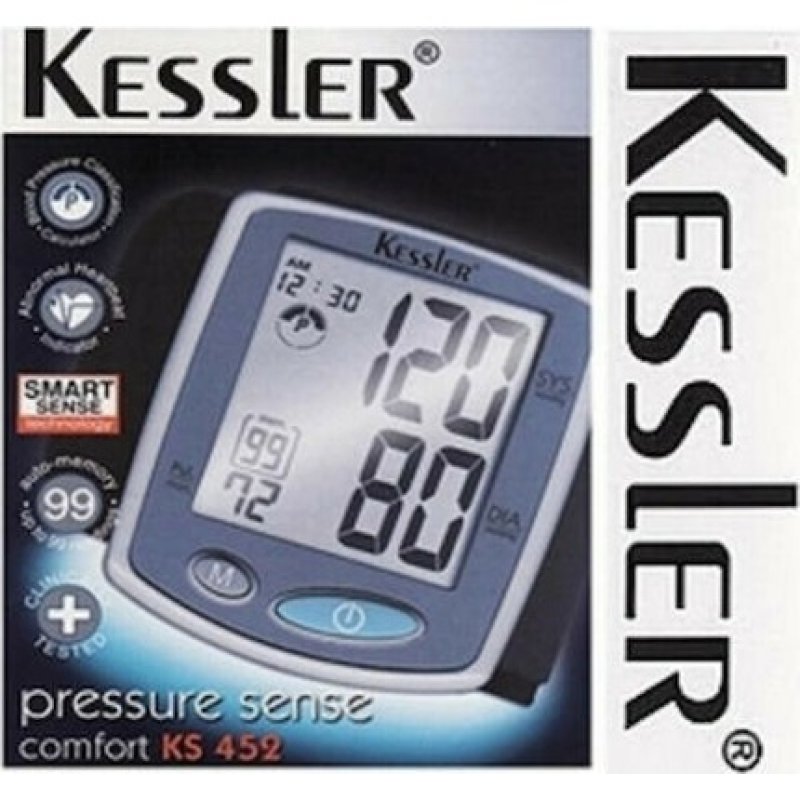 Kessler Pressure Sense Comfort Ks452 Digital Blood Pressure Monitor