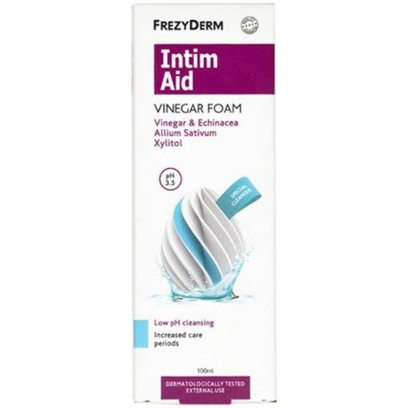 Frezyderm Frezyderm Intim Aid Vinegar Foam - 100ml, Ph 3.5