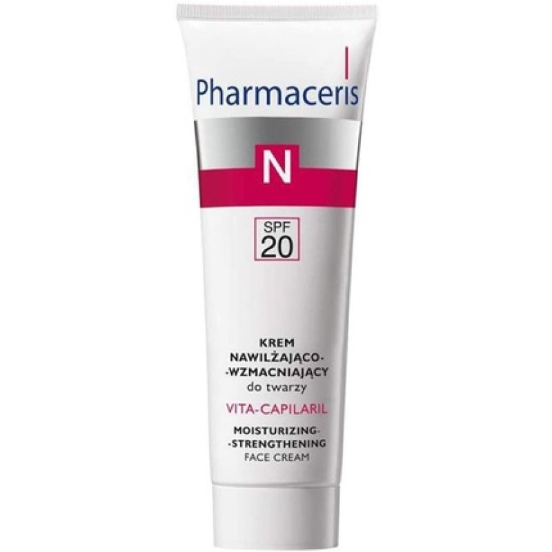 Pharmaceris N - Vita-Capilaril Moisturizing Strengthening Face Cream For