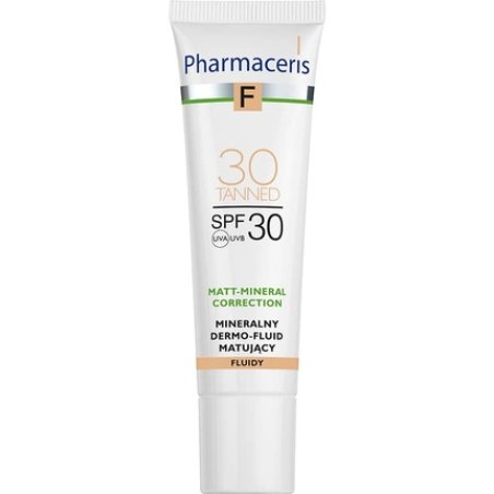 Pharmaceris F Matt Mineral Correction Fluid Makeup 30 Tanned