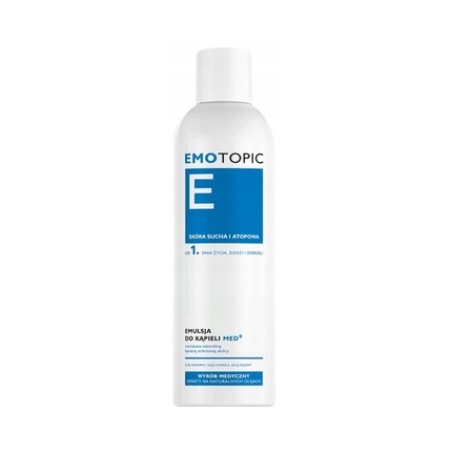 Emotopic Med Daily Bath Emulsion, Suitable From Day 1, 400ml