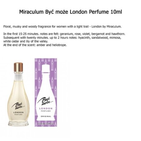 Miraculum Byc Moze Women Perfume Fragrance Long Lasting Gradual Note Parfum 10ml
