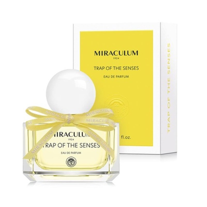 MIRACULUM Eau de Parfum TRAP OF THE SENSES Fresh Citrus Notes Expressive Perfume for the Elegant Woman Ideal for the