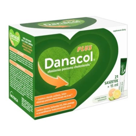 Danacol Plus Oral Gel 15ml - Pack of 21 Sachets