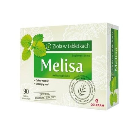 Longlife Melissa 90 Tablets - Herbal Supplement
