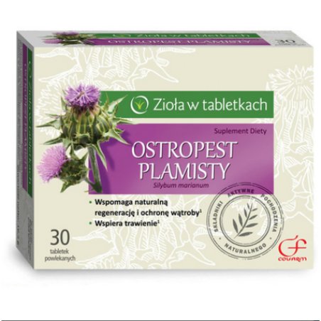 Ostropest Mariendistel 30 Tablets Liver Regeneration Digestion Detoxification