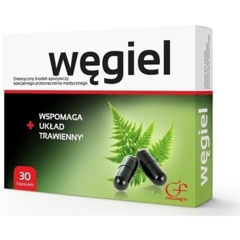 Activated Carbon 30 Capsules