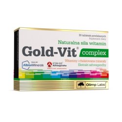 Olimp Labs Gold-Vit Complex Dietary Supplement With Vitamins And Minerals 30 Tablets