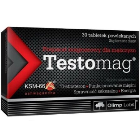 Testomag For Men Potency Erection Libido Sexual Performance Energy 30 Tablets