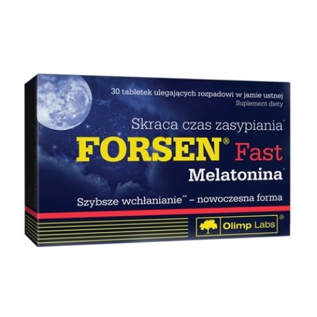 Olympus Forsen Fast Melatonin - 30 Tablets