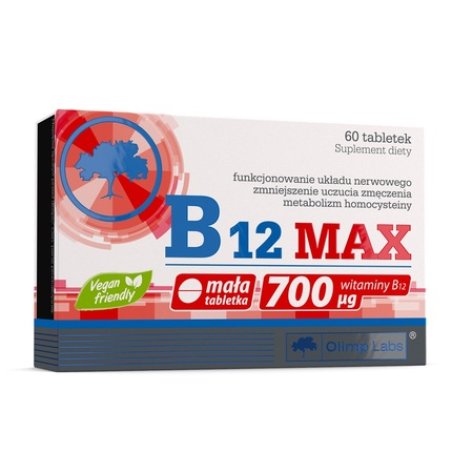 Olimp Labs B12 Max Dietary Supplement 60 Tablets