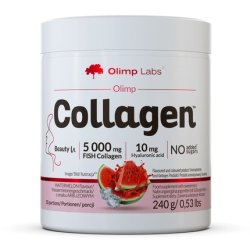 Olimp Labs Collagen 5000mg Fish Collagen Hydrolysate Dietary Supplement Watermelon 240g