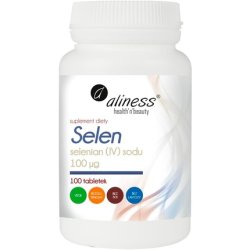 Selen Sodium Selenate (IV) 100mcg 100 Tablets Aliness