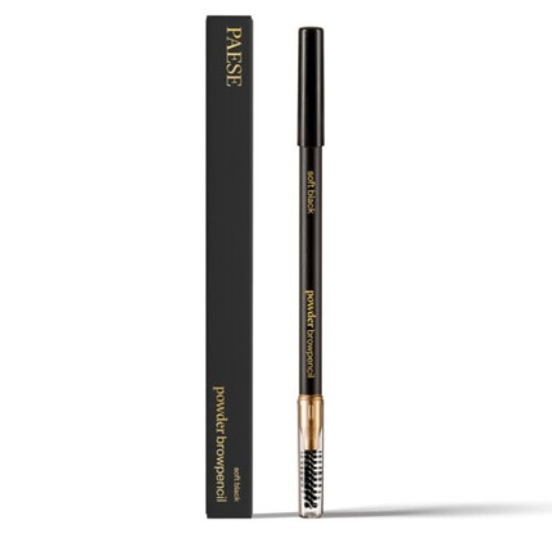 Paese Soft Black Powder Brow Pencil 1.19g