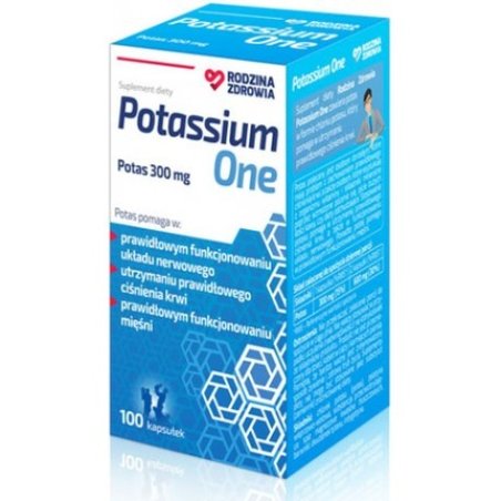Family Health Potassium One - 100 Capsules