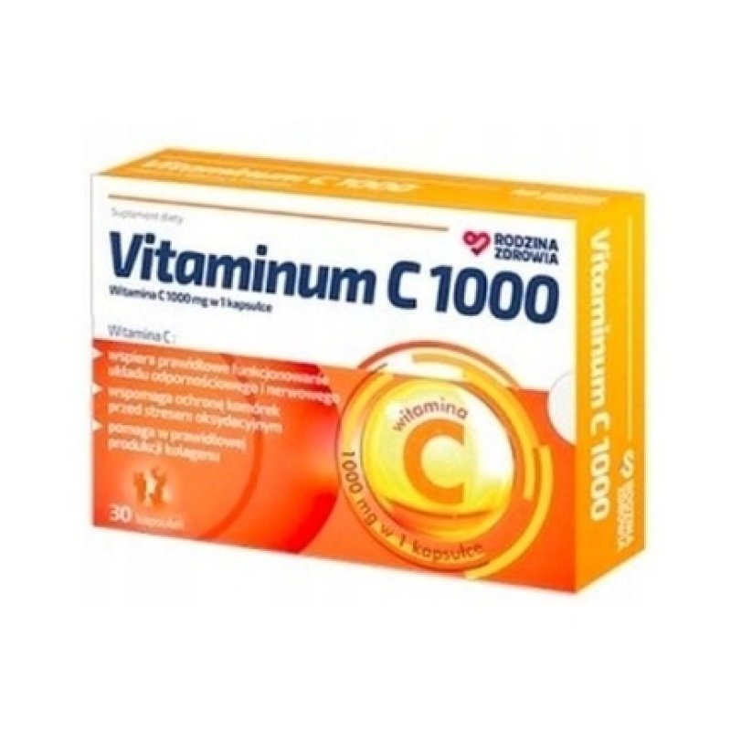 Rodzina Zdrowia Vitamin C 1000 - 150 Capsules