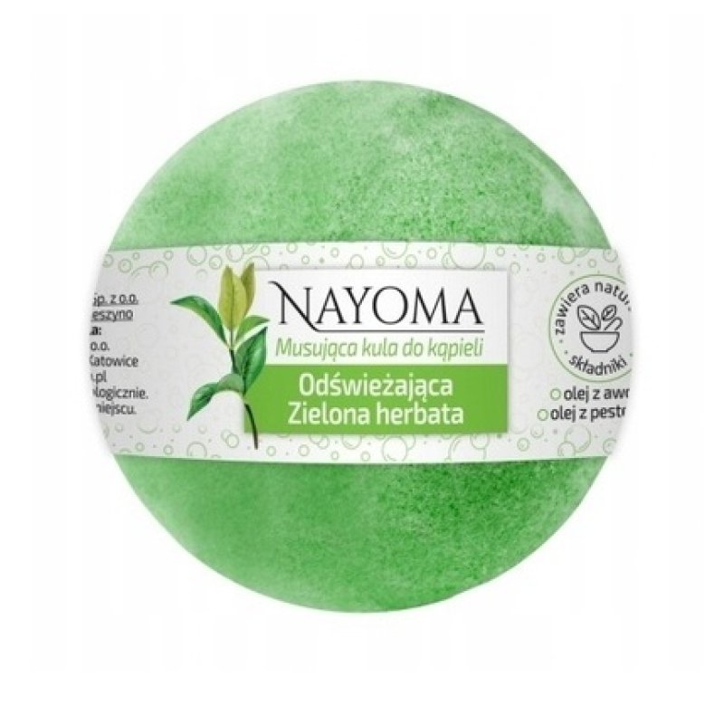 Nayoma Refreshing Green Tea Bath Bomb 130 G