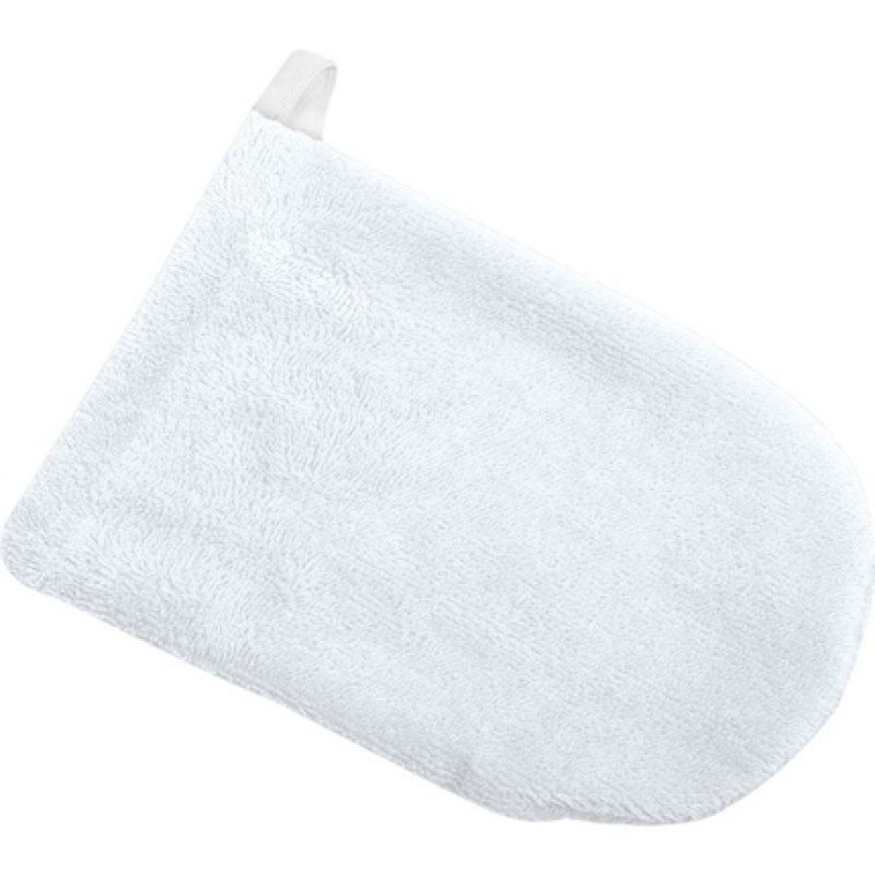 Babymatex Bamboo Sponge Glove - White, 22x15 cm
