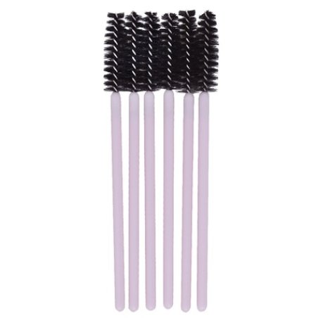 Inter-Vion Rose Collection Eyelash And Eyebrow Brush Set Of 6