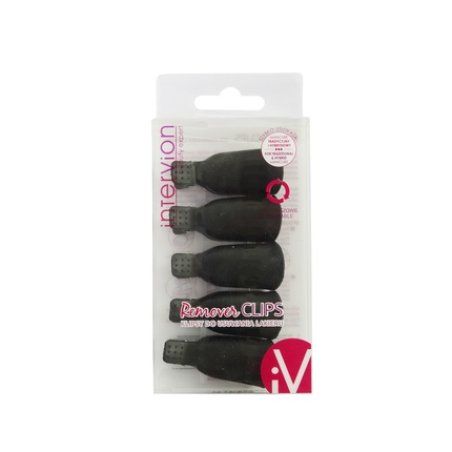 Inter-Vion Remover Clips For Nail Polish Removal - 5 Pieces