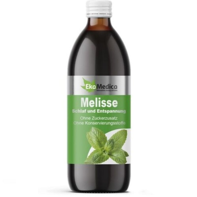 Ekamedica Lemon Balm Food Supplement Extract Juice 500ml