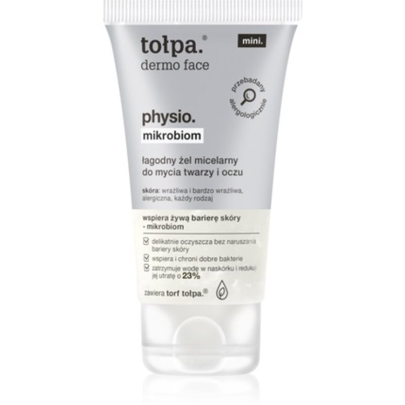 Ptołpa Dermo Face Physio Micellar Gel - Gentle Cleansing for Face and Eyes, 75ml