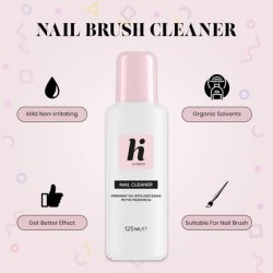 Hi-Hybrid Gel Cleanser for Gel Nail Polish UV Nail Cleaner 125ml