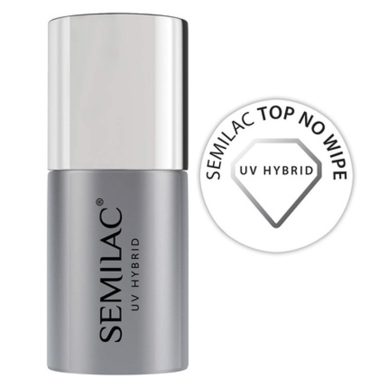 Semilac Top No Wipe Hybrid Nail Polish 11ml