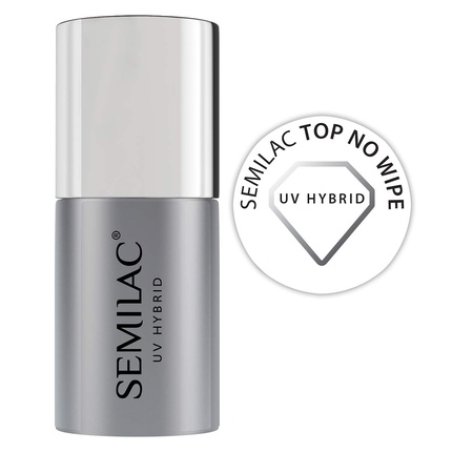 Semilac Top No Wipe Hybrid Nail Polish 11ml
