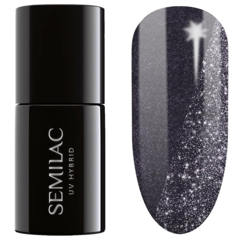 Semilac UV Nail Polish Hybrid 399 Dark & Spark 7ml Day & Night Collection