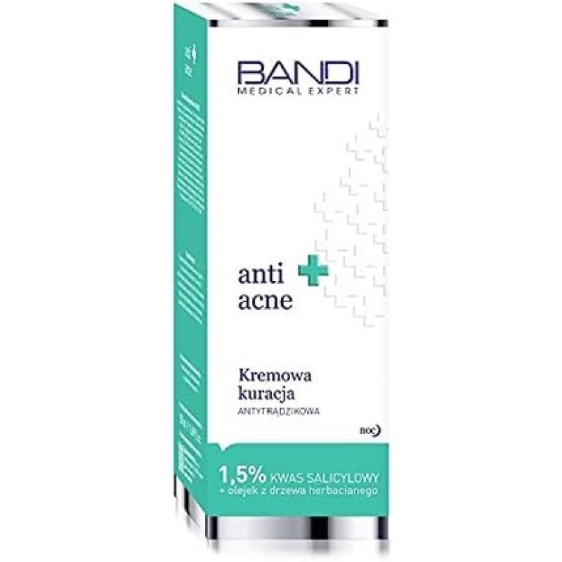 Professional Anti-Acne Face Cream with Active Ingredients for Oily Skin