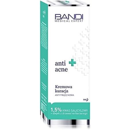 Professional Anti-Acne Face Cream with Active Ingredients for Oily Skin
