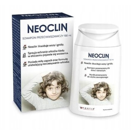 Neoclin Medicinal Shampoo For People With Lice, 100 Ml