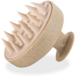 Hair Washing and Mohani Scalp Massage Brush with Soft Silicone Bristles