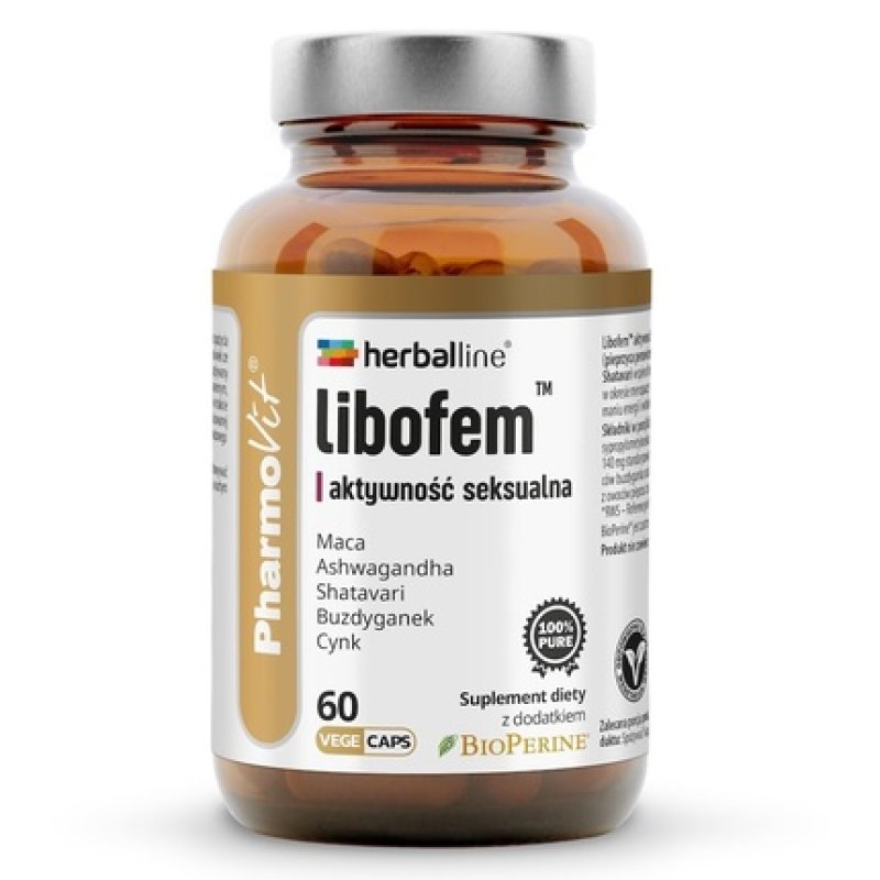Pharmovit Libofem Sexual Activity Dietary Supplement 60 Capsules
