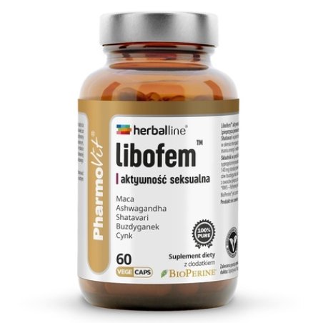 Pharmovit Libofem Sexual Activity Dietary Supplement 60 Capsules