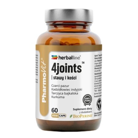 Pharmovit 4joints Dietary Supplement For Joints And Bones - 60 Capsules
