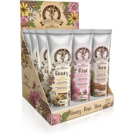 Revers® Goat`s Milk Regeneration Rose Hand And Nail Cream 100ml.