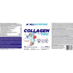 ALLNUTRITION Collagen Pro Turmeric MSM Chondroitin Hyaluronic Acid Ginger Extract Curcumin Dietary Supplement 400g