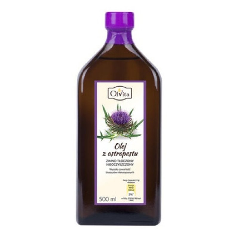 Olvita Cold-Pressed Milk Thistle Oil 500ml