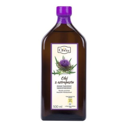 Olvita Cold-Pressed Milk Thistle Oil 500ml
