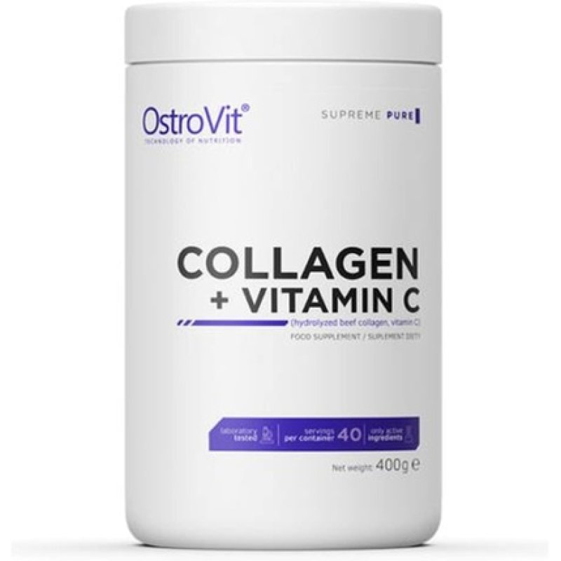 OstroVit Collagen Vitamin C High Dose 400g