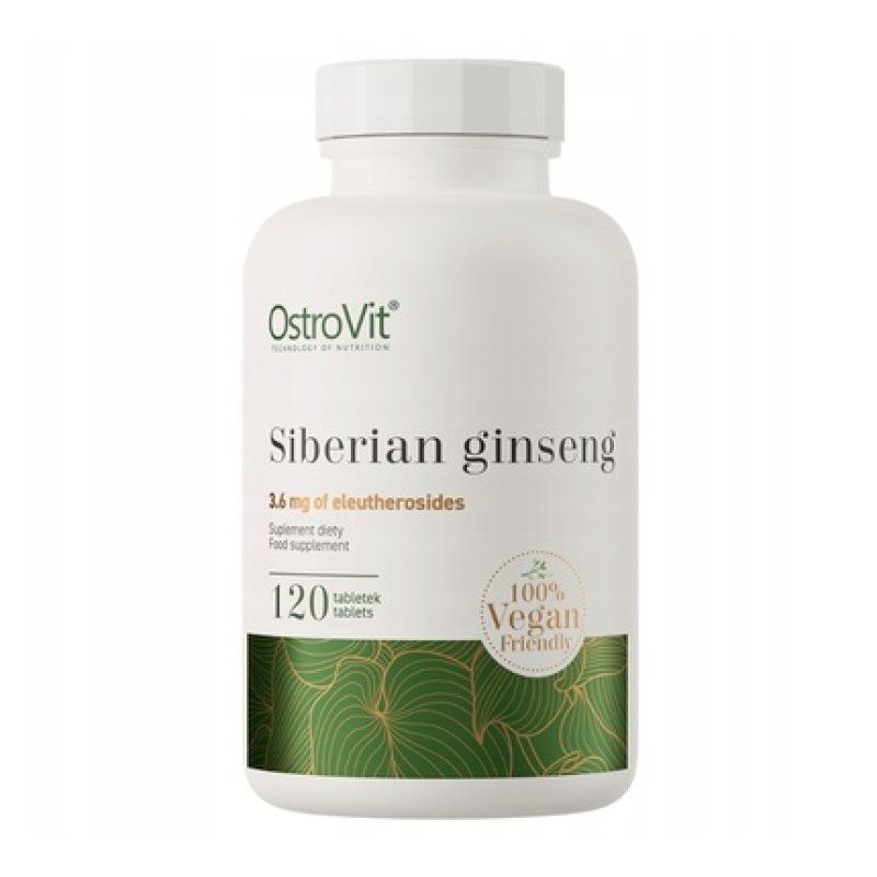 Ostrovit Siberian Ginseng - 120 Tablets