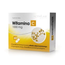 Activlab Pharma Vitalc High Potency Vitamin C 1000mg - 60 Antioxidant Immune Support Capsules