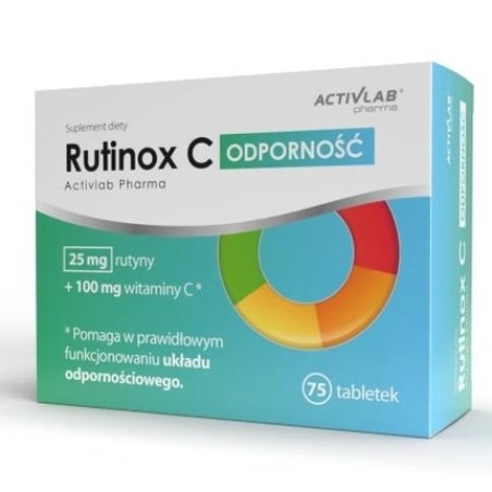 Activlab Pharma Rutinox C Extra Strength Immune Booster - 75 Tablets