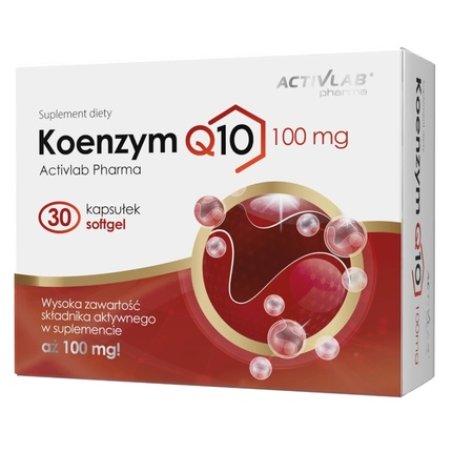 Activlab Pharma Coenzyme Q10 100 Mg 30 Capsules