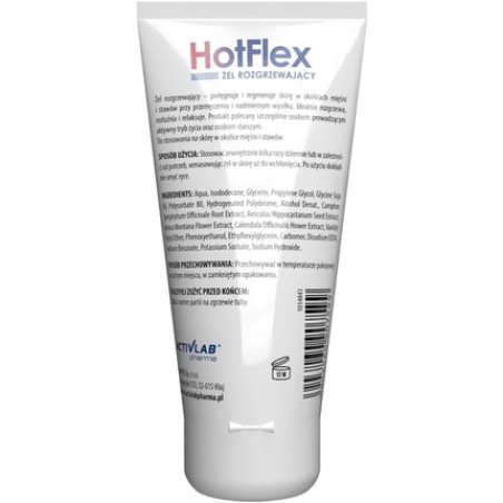 Activlab Pharma Hotflex Heat Gel 150ml - Cares for and Regenerates the Skin