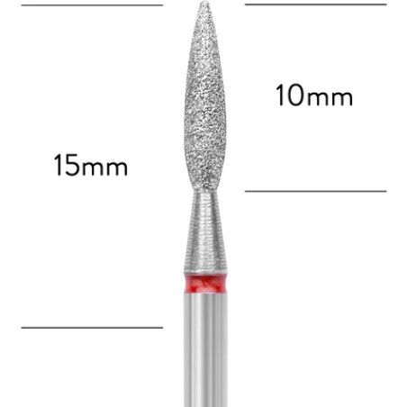 Neonail Diamond Cutter Pointed Cone No 02/S Diamond Rotary Burr